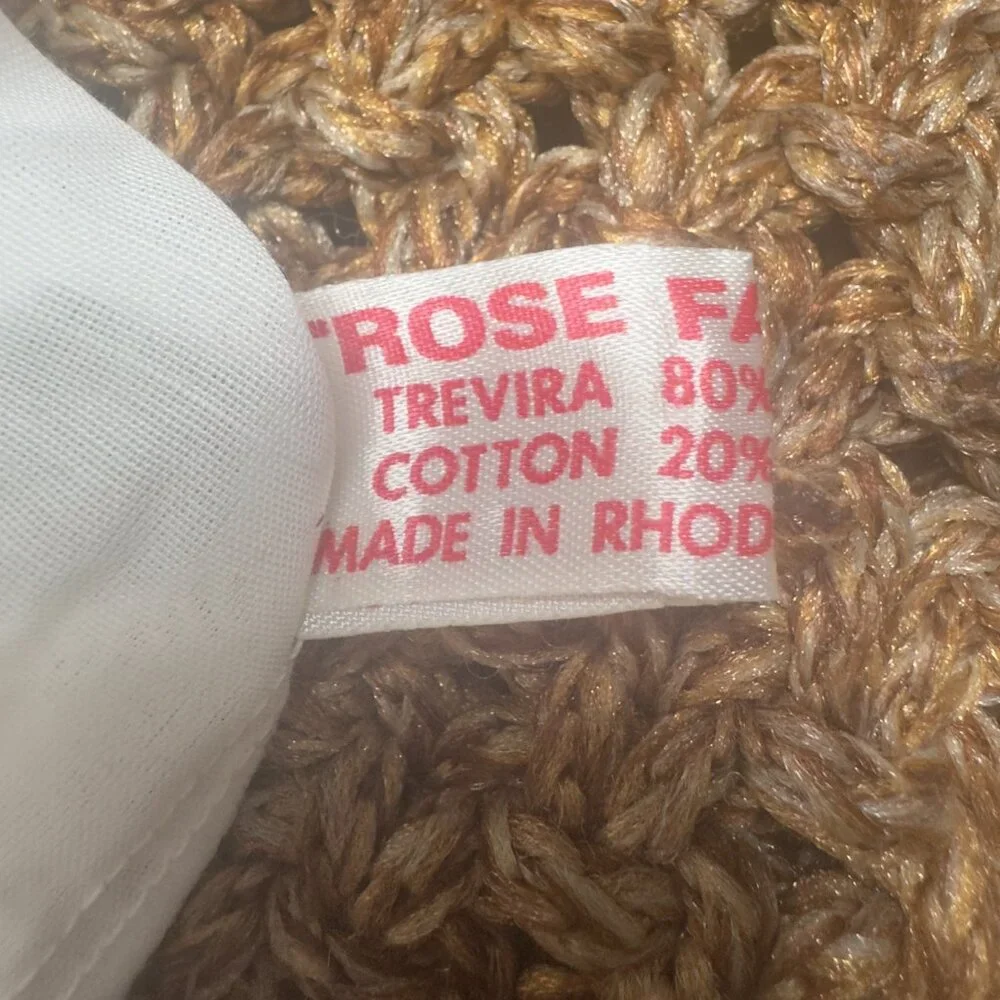 NWOT WOMENS TOP BOHO FLOATY WHITE PEASANT BLOUSE GOLDEN EMBROIDERY COTTAGECORE M - Picture 10 of 10